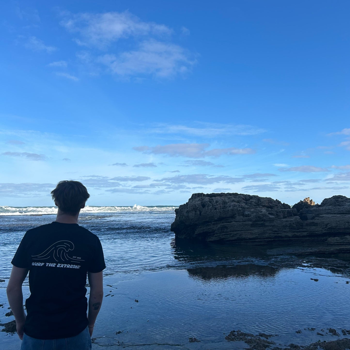 Surf the eXtreme initial concept t-shirt